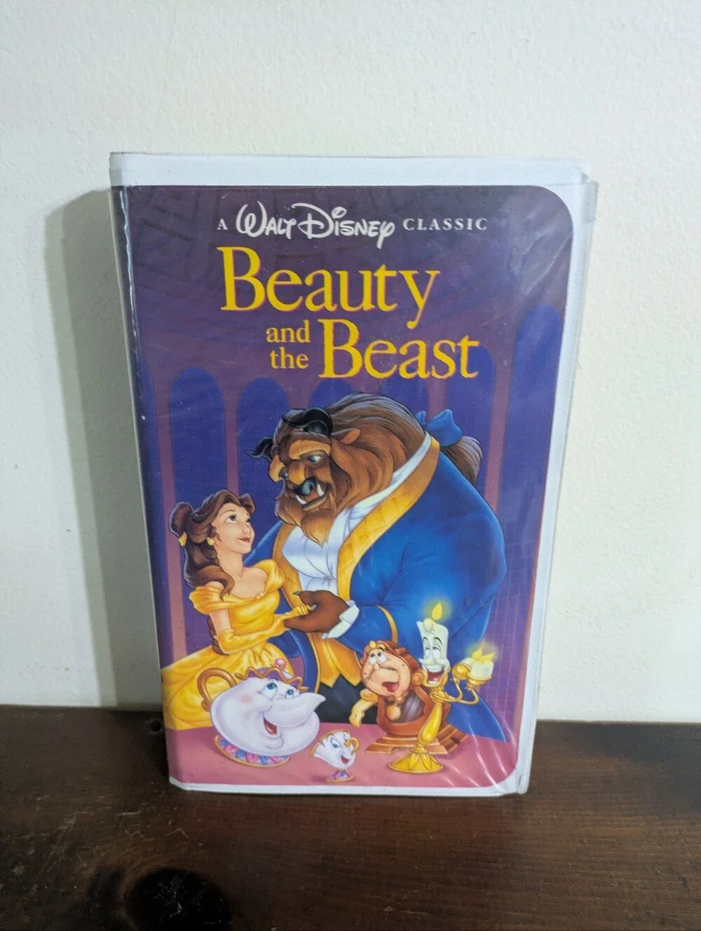 Vintage Walt Disney Classic Beauty and the Beast VHS Black Diamond Edition #1325